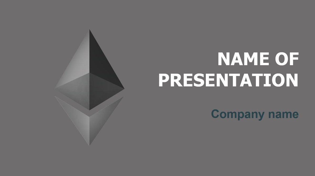 Cobralogix's tweet photo. Free Ethereum Project PowerPoint template #artificialintelligence #bigdata #bitcoin #blockchain #code #coding #cryptocurrency #fintech #informatics #informationtheory #machinelearning #numerology #programming #workingonline https://t.co/F9rVnTjPhz https://t.co/ISME8zMYw3