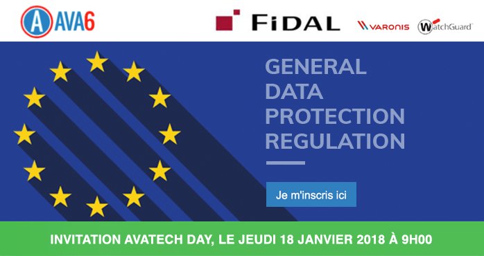 Avassys's tweet photo. ⚠️ J-10 ! - Dernières places ⚠️ - https://t.co/X27KhsnIqh
RGPD - Quelles solutions juridiques et techniques ? https://t.co/VPTsvtMAom