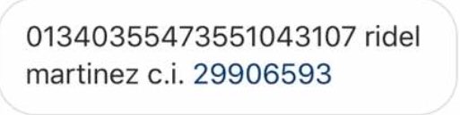 msofiact's tweet photo. Sres @Banesco mi cuenta de Instagram fue Hackeada y se encuentran ofreciendo $ a la venta para transferir en los siguientes datos que corresponden a una cuenta de su banco. Esa información pertenece a un Hacker. Agradezco investigación a esos datos https://t.co/wU8bMJ9Tp1