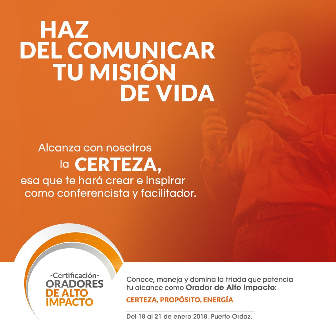 Cefadi_ve's tweet photo. ¿Sueñas con un 2018 recorriendo el país llevando ese mensaje que te apasiona a miles de personas?. ¡Nosotros lo soñamos igual que tu!. Del 18 al 21 Enero #COAI #Speaker #PZO https://t.co/rUoXVA46LY
