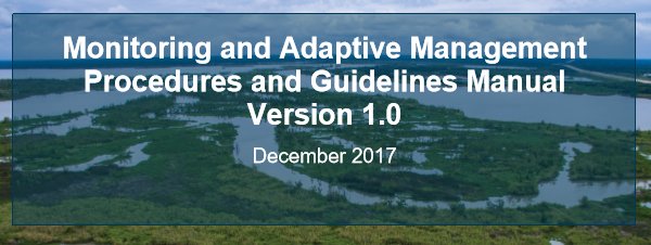 GoA_Alliance's tweet photo. #NRDA Trustees released the first Manual for Monitoring and Adaptive Management Manual or MAM. It supports implementation and evaluation of #oilspill restoration projects in the #GulfofMexico region. https://t.co/GTkuxaZBd3