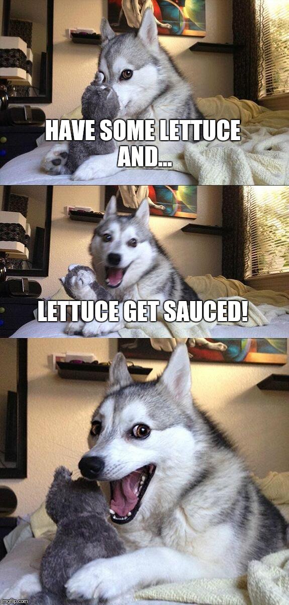 New Sauces! #newthings #pitapit1960 #pitapithouston #healthyfood #memes #badpundog #sauces #lettucegetsauced #badpuns