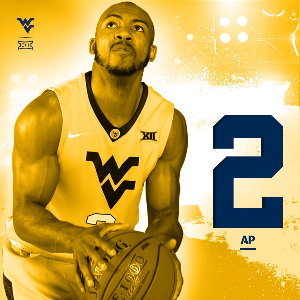 WVUhoops's tweet image. And here it is. Our highest AP ranking since Dec. 29, 1959. WVU received 12 first place votes. #HailWV