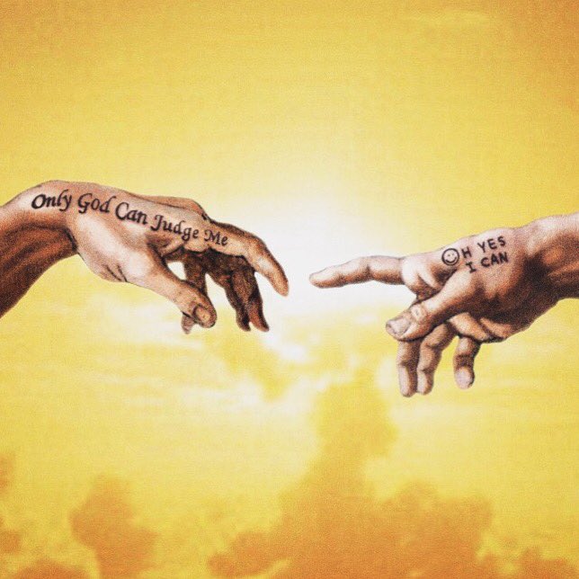 The Creation of Adam The image of the neartouching hands of God and adam  has become iconic  Tatuaje cuadrado Diseños de tatuaje para parejas  Tatuajes íntimos