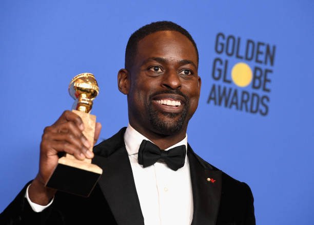 blackvoices's tweet photo. Sterling K. Brown is the first black man to win a Golden Globe for Best Actor in a Drama TV series https://t.co/XjAZwu0qor https://t.co/BX35t93t0a