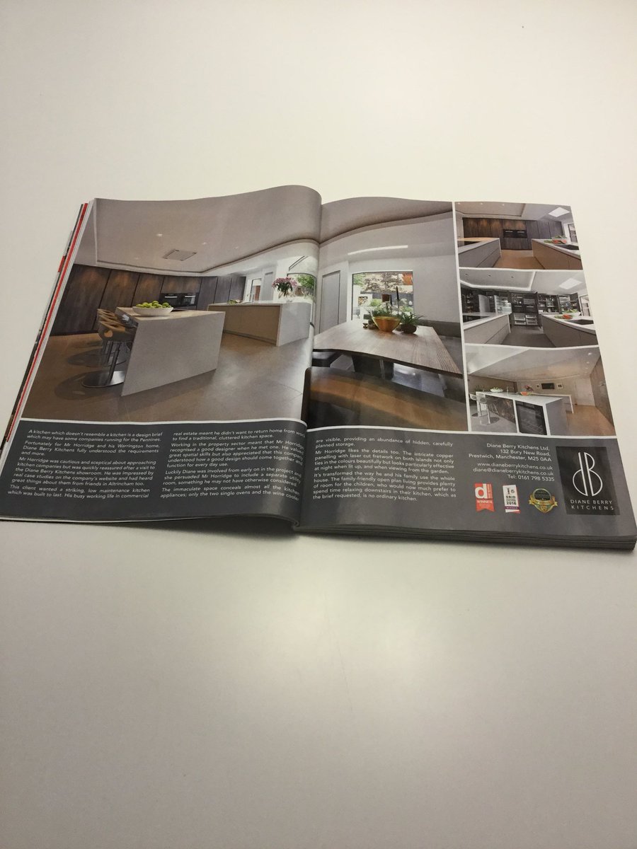 DBKitchens's tweet photo. Always great to see our #beautifulkitchens featured in @cheshirelife @lancashirelife
The storage in this kitchen is fabulous and along with 2 islands gives loads of worktop & entertaining space #kitchengoals #dreamkitchen #manchester #prestwich #2islands #fittedkitchen @quooker https://t.co/ruWp2aakNU