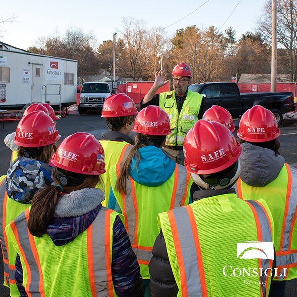 Showing off our work at the Topsfield Town Hall to the next generation