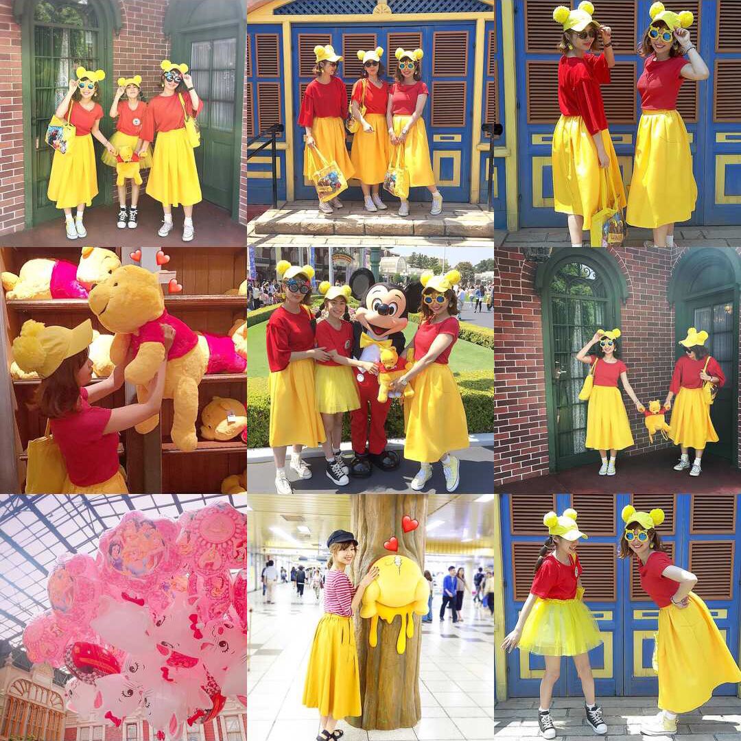 使ったんよ Com Disney垢 17年のディズニー 17bestnine ほとんどプーさんコーデ 笑 お気に入りのコーデだったから嬉しいです ディズニーコーデに沢山いいねありがとうございました ディズニーコーデマニア プーさんコーデ ディズニー