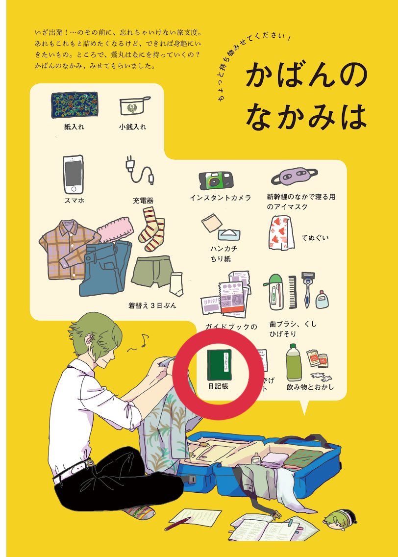 オタクのたわ言なので聞き流して欲しいんですけど、去年の12月に出した本で鶯丸の「かばんのなかみは」を考えてたやつ……………ありがとうけんらんぶ 