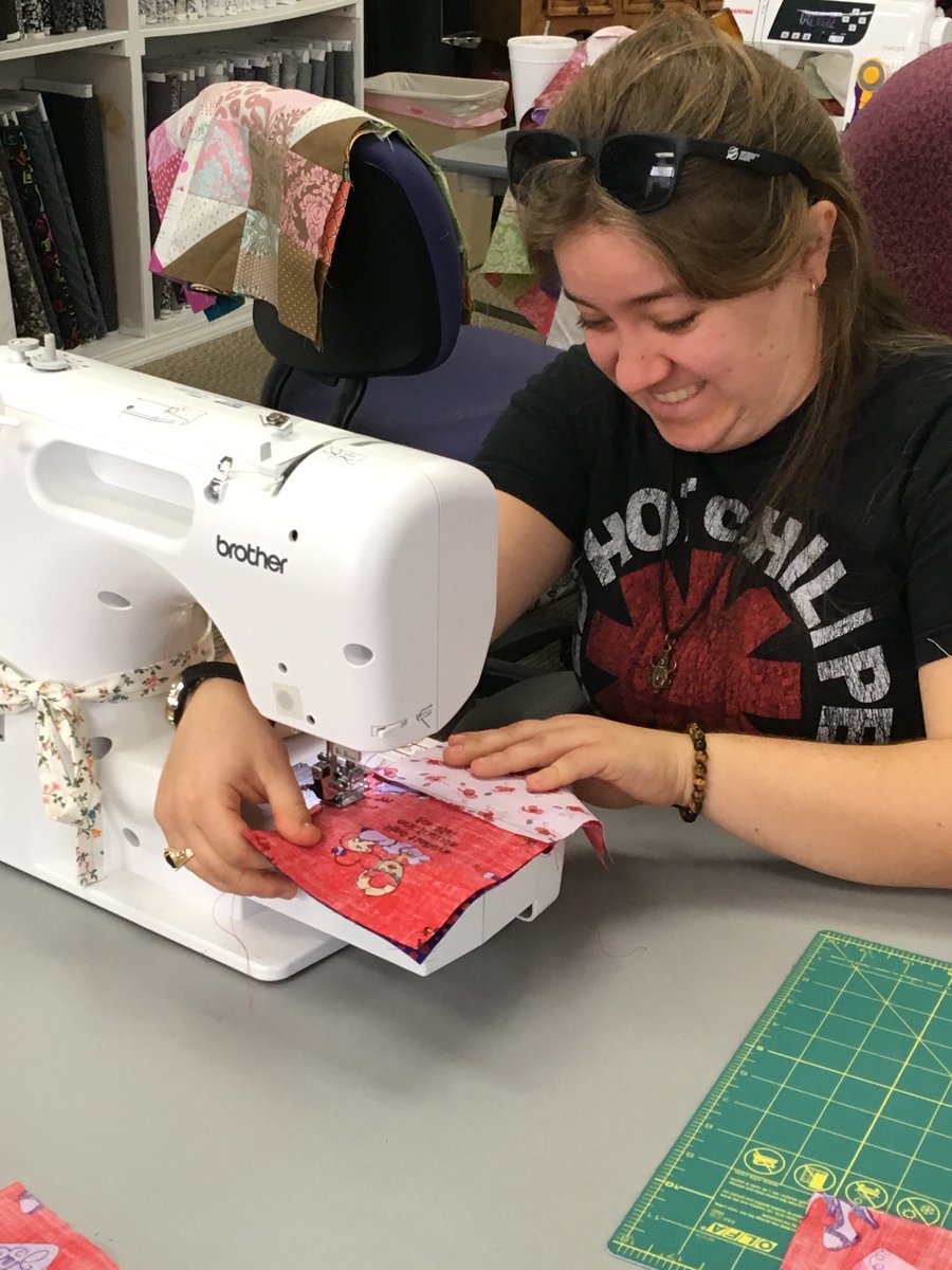 Another EXCELLENT day of sewing at Quilty Pleasures! 
Thank you Angie and your whole crew
