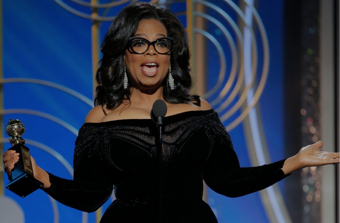 New year, new award show season! #Oprah in beautiful drop statement earrings, also made a strong statement accepting the Cecil B. de Mille Award😍👍🏼 #GoldenGlobes2018 bit.ly/2zZsgKR