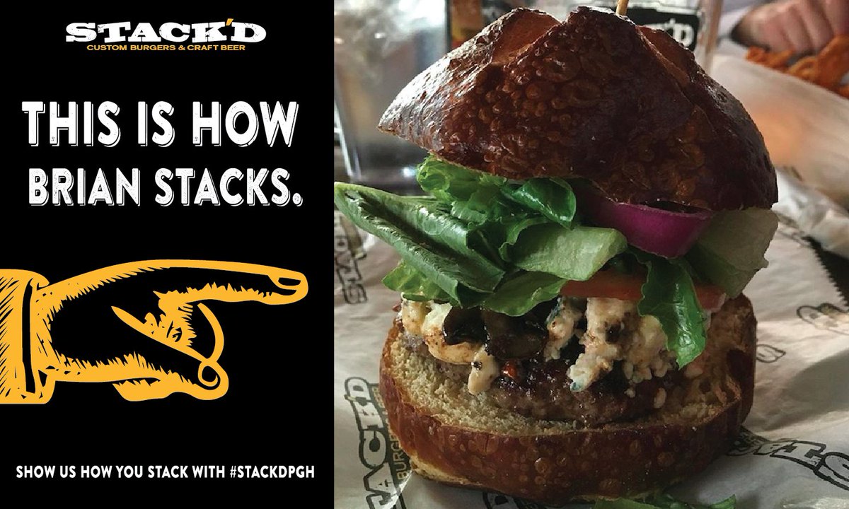 StackdOakland's tweet photo. We LOVE seeing your creations. Want to get your stack featured? Tag us on facebook, instagram &amp; twitter OR use the hashtag #stackdpgh! https://t.co/8vQRwyu0kE