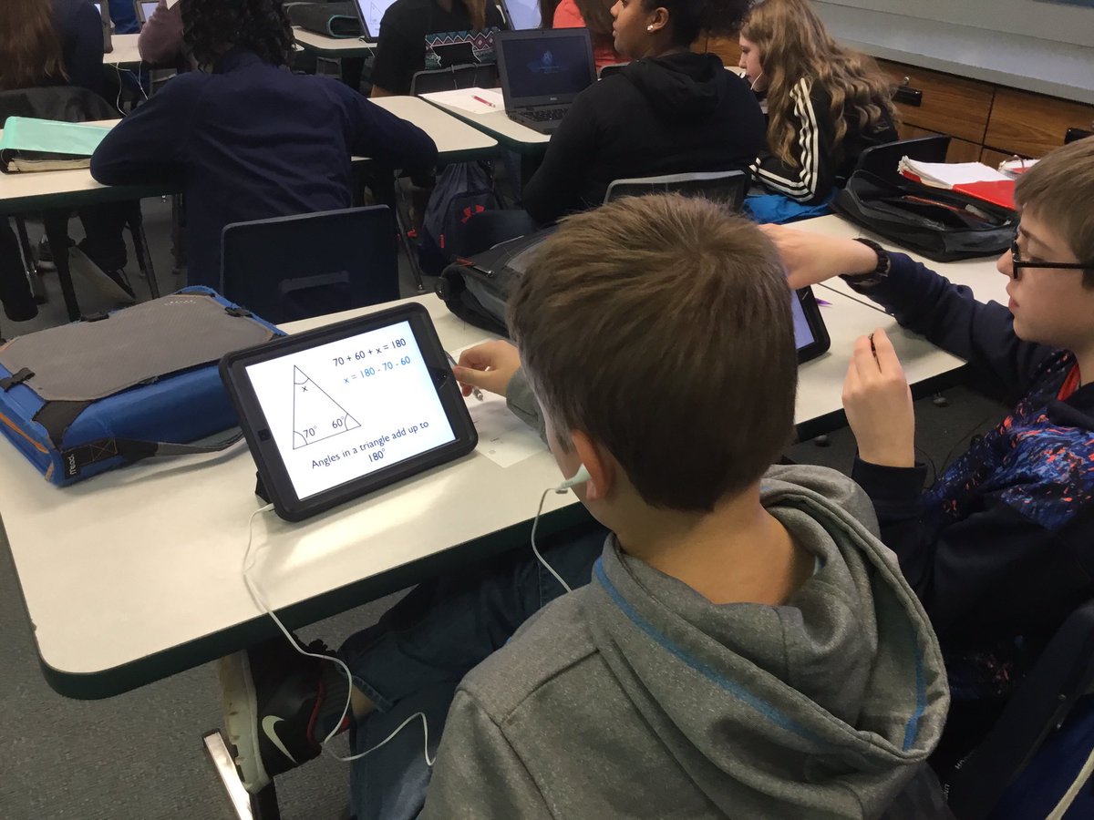 ChelseaJacobs23's tweet image. Challenge math using @edpuzzle to learn about interior angle sums in triangles! #lmstech