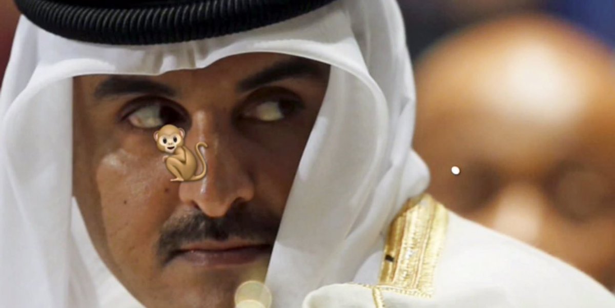 ياسعود <a href="/saudq1978/">سعود القحطاني</a> 
ذولا خايبين المساعي
طمعاتهم راحوا باثرها طماعه
أوباش وابن اللاش #عزمي مُطاعي
وأذعن  #يتيم_المجد له بانصياعه
ان اشهد انك يا #قطر في ضياعي
من يوم سادوا خاينين الوداعه
الاُسْد جوعا والحصاني شباعي
وارض الحرار استقطعوها قطاعه
  <a href="/TamimBinHamad/">تميم بن حمد</a> 
 #قطر_تمول_الارهاب