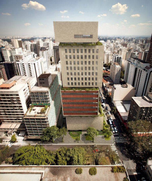 StructuralEngi's tweet photo. This tower in São Paulo is formed out of four irregularly-stacked volumes #Structuralengineer #SãoPaulo #Weinfeld #architect #Tower #Brazil #irregularlystackedvolumes https://t.co/yECfvfl0Ha https://t.co/1ioO0FKwG7