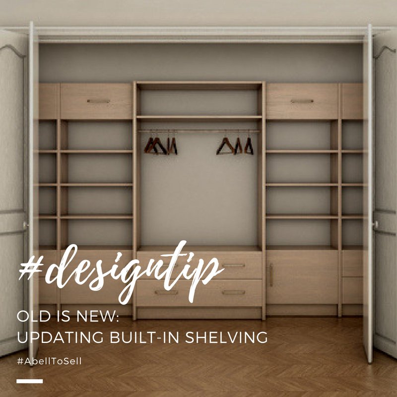 abelltosell's tweet photo. Want to #refresh your home's dated built-ins? New paint or stain, changing the hardware, installing lighting, updating cabinet fronts or removing the doors altogether can give you a fresh new look for a fraction of the cost of removing or replacing them. #AbellToSell https://t.co/o3sknf8NcS