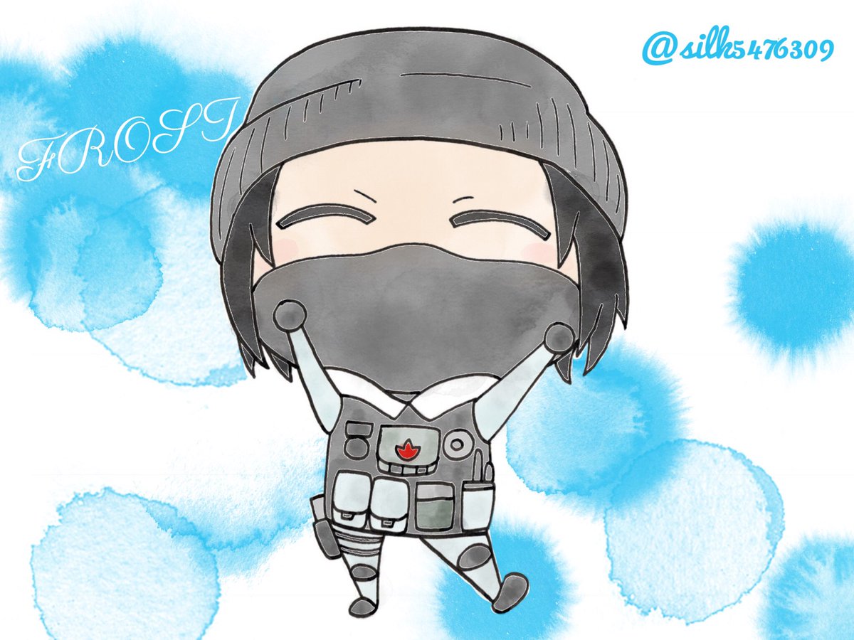 シルク บนทว ตเตอร 34人目 フロスト R6s Rainbowsixsiege レインボーシックスシージ Fanart