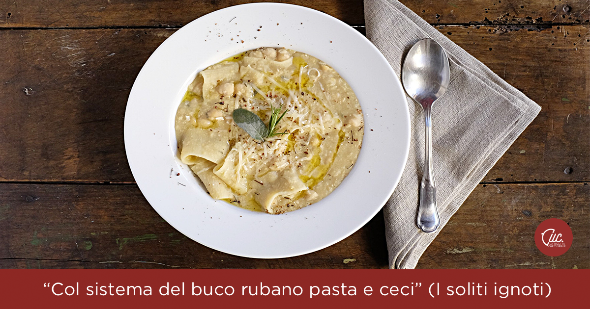 CucRevolution's tweet photo. Nel 1958 Mario Monicelli gira un film che ha cambiato la memoria collettiva del Paese: "I Soliti Ignoti". Vittorio Gassman, Marcello Mastroianni, Totò... e la pasta e ceci!
Scegli la ricetta (senza il sistema del buco) su https://t.co/yedXtVDAoe https://t.co/PC9xCmzggH