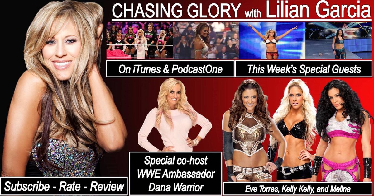 TheBarbieBlank's tweet photo. Hey guys! Check out the all new live podcast of 
#ChasingGlory
@PodcastOne
https://t.co/ZhBOSPJecN
https://t.co/V5SvGOol02 Loved catching up with my girl @LilianGarcia tweet me and let me know what ya think! https://t.co/0zTBoC4h2U