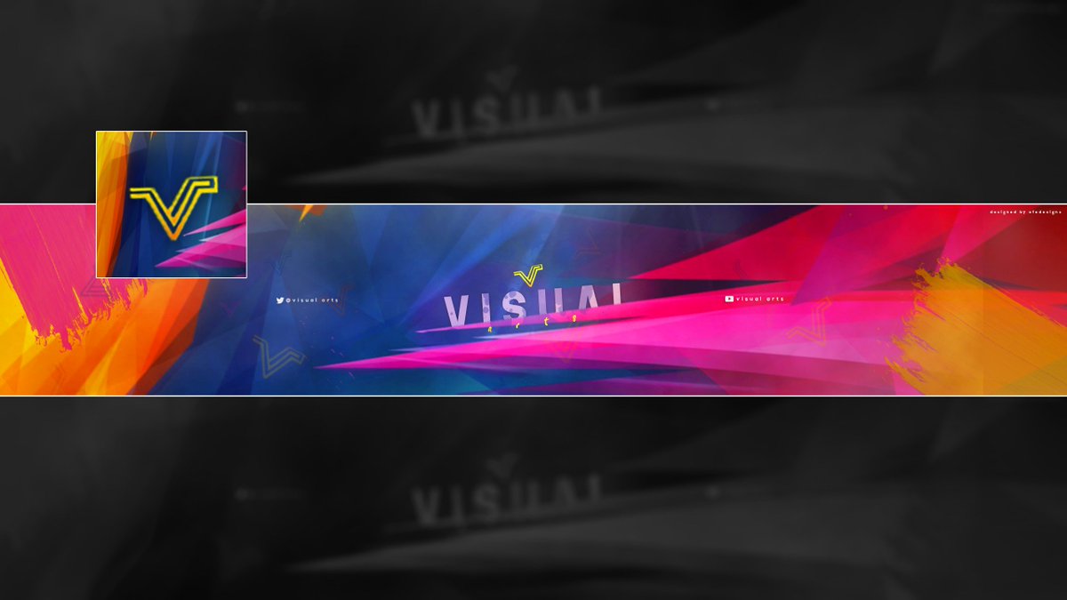 OFEDesigns's tweet photo. Banner for @VisualJDaniels. Check out the speed art here: https://t.co/mDbJAJOoKz https://t.co/jesoS16M0S
