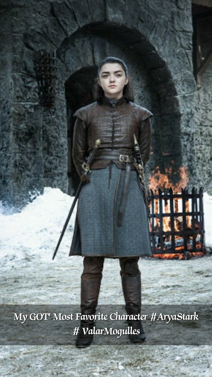 Pimperlams's tweet photo. #Gameofthrones#AryaStark#ValarMorgullis https://t.co/lJ6hxjFpYZ