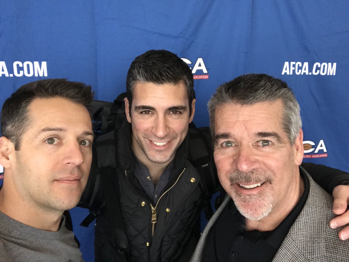 BrianKight's tweet photo. It’s a @Focus3_Team selfie at #AFCA2018. https://t.co/qtXiAENb1v