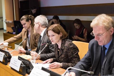 J_RapidResponse's tweet photo. New feature from @FinlandUN profiles our Board Chair Ambassador Marja Lehto: "JRR makes important practical work to combat impunity as well as the ICC's subsidiarity principle." https://t.co/lXGY3VNvGd #ASP16 #CrimeofAggression #ILC https://t.co/Z3mZWlJ2kq