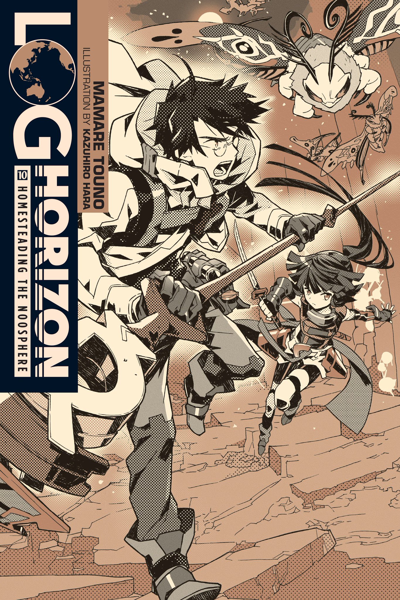 Yen Press on Twitter "Log Horizon, Vol. 10 (light novel) By Mamare