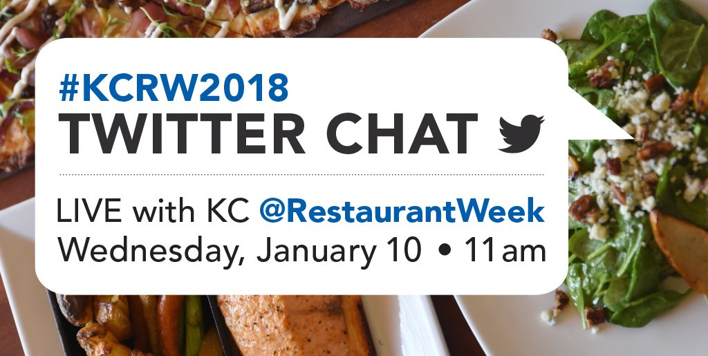 Will you be joining us for a #KCRW2018 Twitter chat this Wednesday, Jan. 10 starting at 11 am?