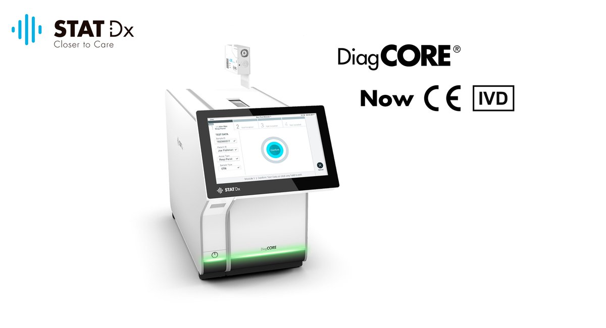 STAT-Dx announces CE-IVD mark completion for DiagCORE® System and Respiratory Panel 1