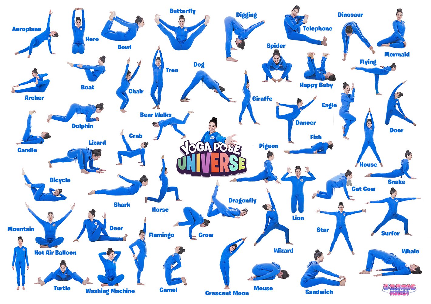 Cosmic Kids Yoga Poses For Kids With Spherre Book