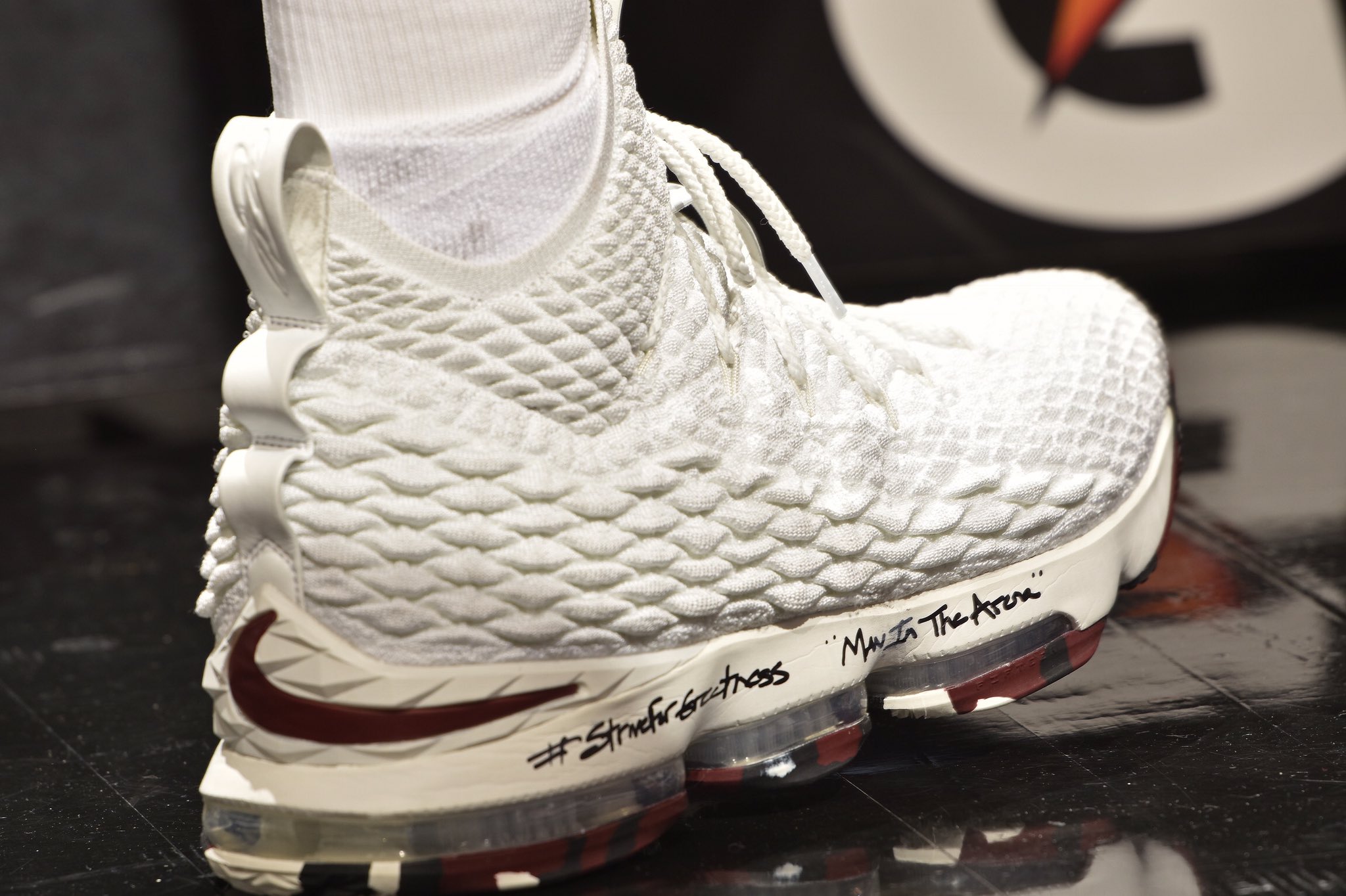 Lebron james man shop in the arena shoes