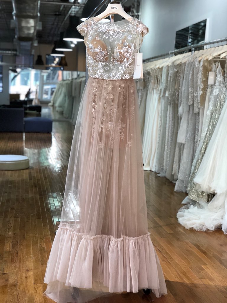 bertabridal's tweet photo. New #BERTA evening line is now exclusively available at #BertaNYC store in SoHo 🖤 https://t.co/8bqFtzRncA
