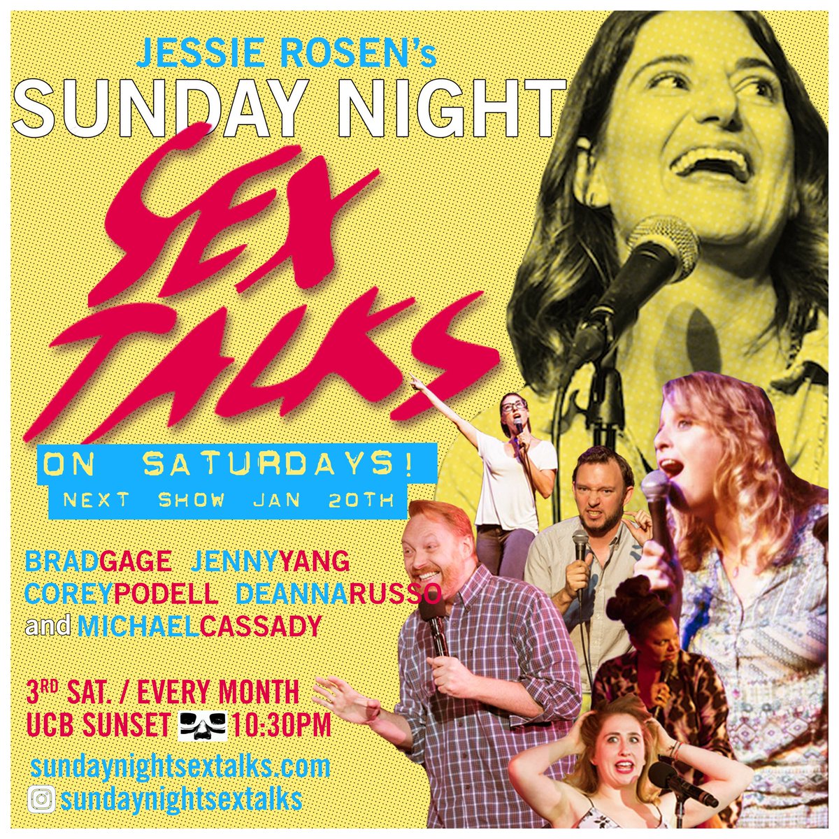 Join us for the 1st show of 2018 w/ this 🔥🔥🔥 line-up! 1/20, 10:30p, <a href="/ucbsunset/">UCB Sunset</a>