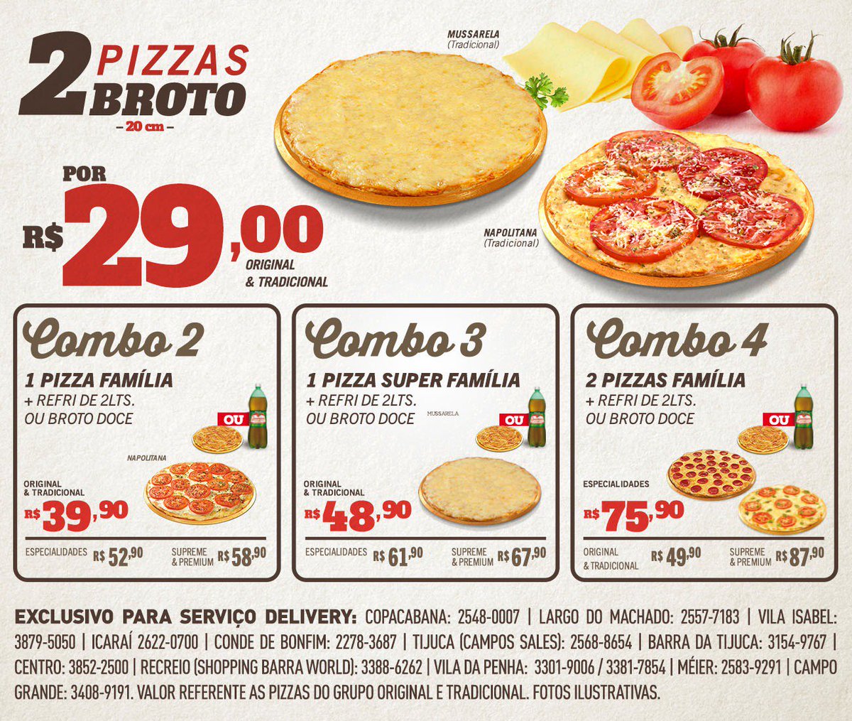 parmebr's tweet photo. Siga seus instintos, peça uma Pizza !

#parmebr #DeliveryParme #CombosParme #pedeParme

Aproveite nossos combos e peça já a sua: https://t.co/HMth8zdBQP!! 😉🍕🍕🍕
*Aceitamos cartões de crédito.
*Cobramos taxa de entrega! https://t.co/fth6tKWnsg