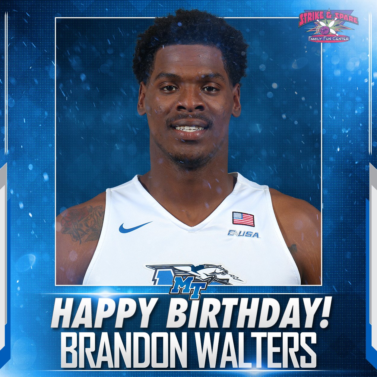 To wish Brandon Walters a Happy Birthday! 