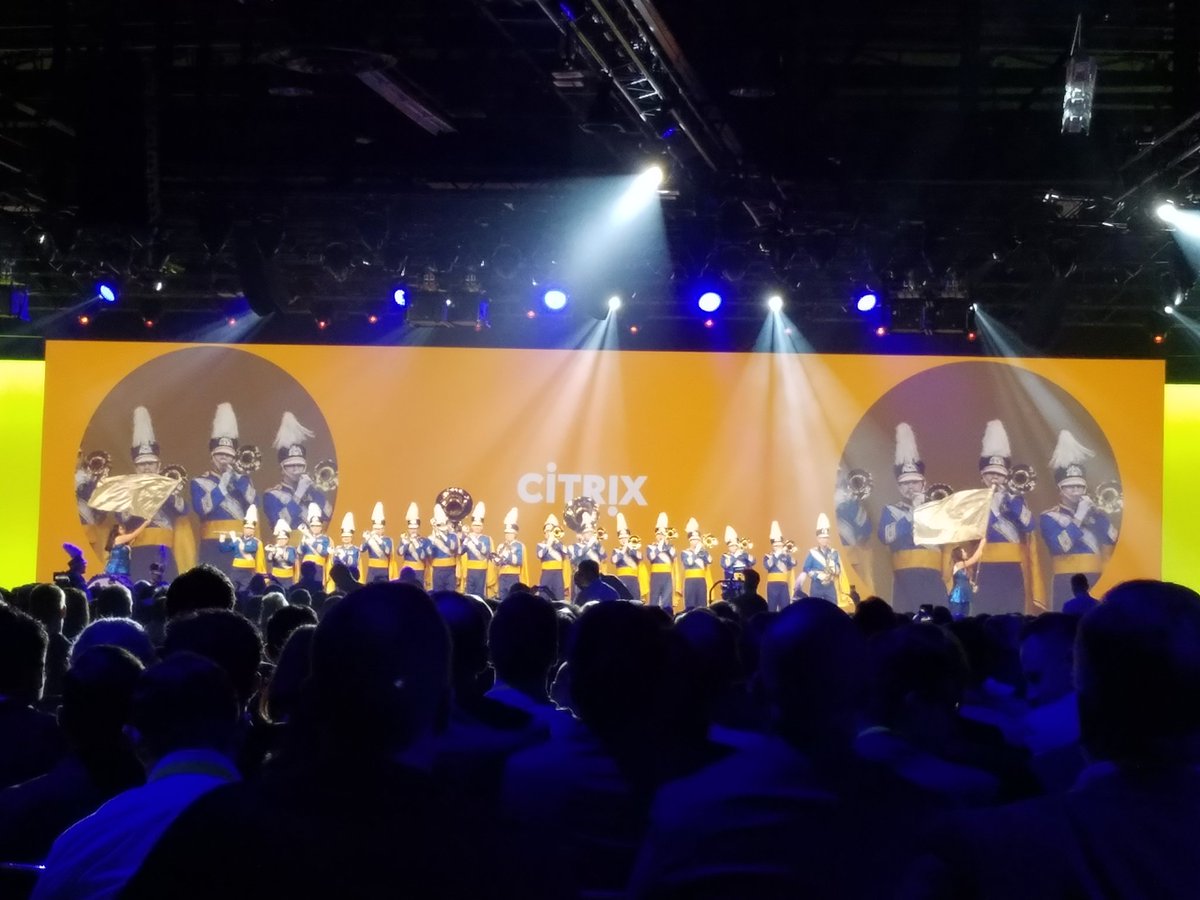 PrecisonOne's tweet photo. Starting it out with a bang! #CitrixSummit #CitrixSummit2018 #CitrixPartnerLove https://t.co/HZfHlAqQax