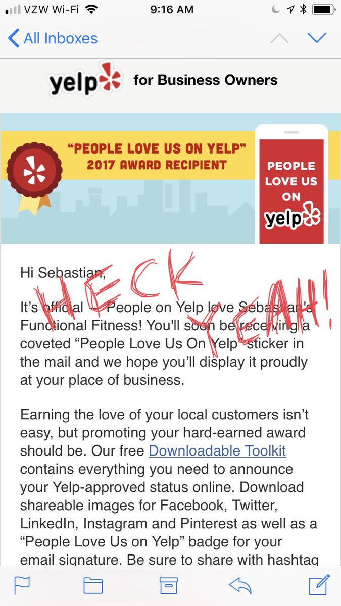 sebastiangrubb's tweet photo. Moving up the charts! Celebrating 11 years as a fitness trainer so far. Positive client feedback keeps me going! #SebFitSF #sanfrancisco #personal #fitness #trainer #award https://t.co/tjPw5Eh9Rp