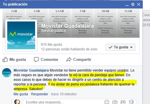 marianitamasso's tweet photo. @MovistarMX @movistar asi es su atención al cliente? https://t.co/ResL1CLstQ