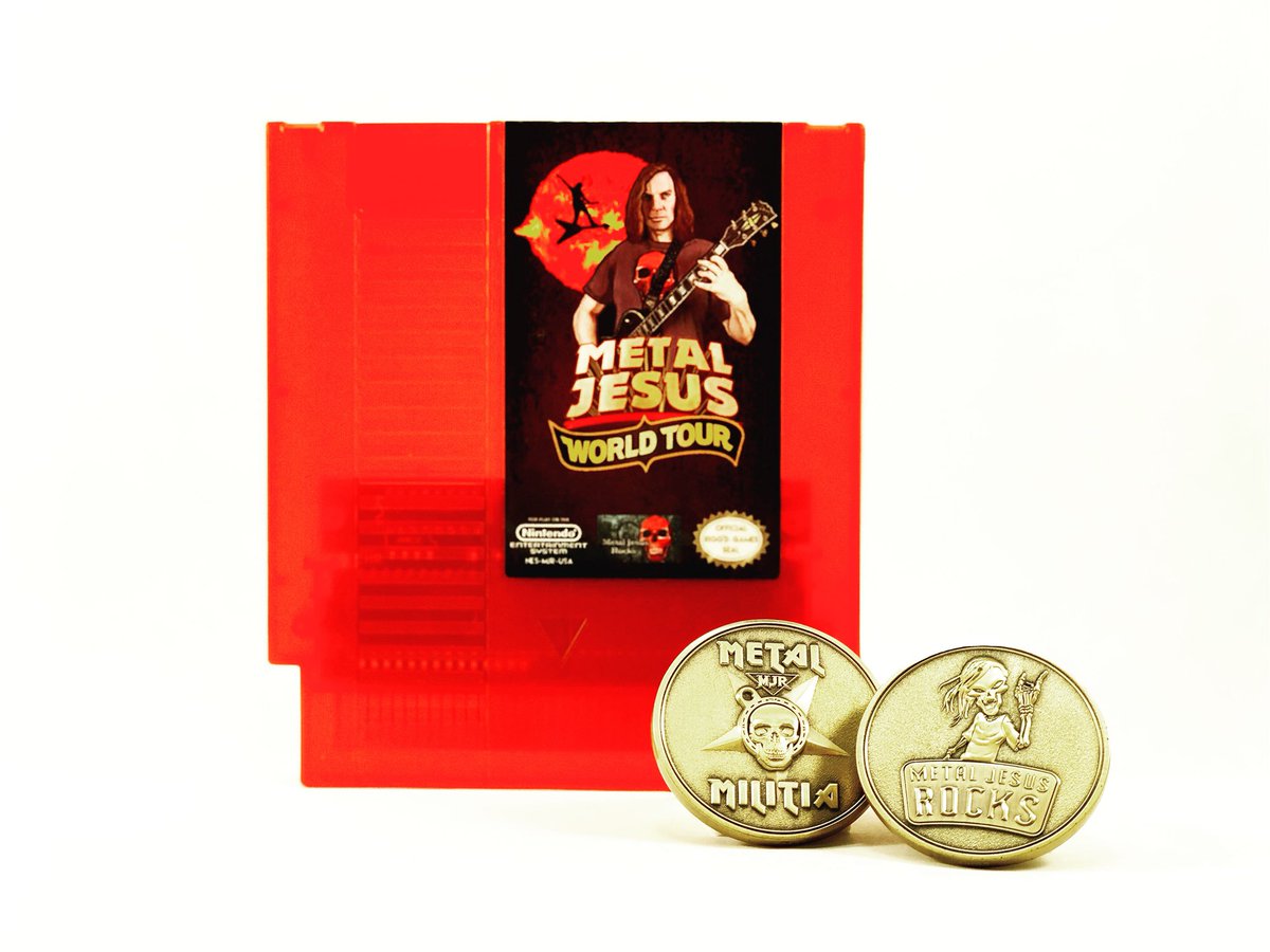 TotalRadNES's tweet photo. Who’s ready for a reunion tour? #metaljesus #neshack #patreon #heavymetal #nintendo https://t.co/27SnvQhfrw