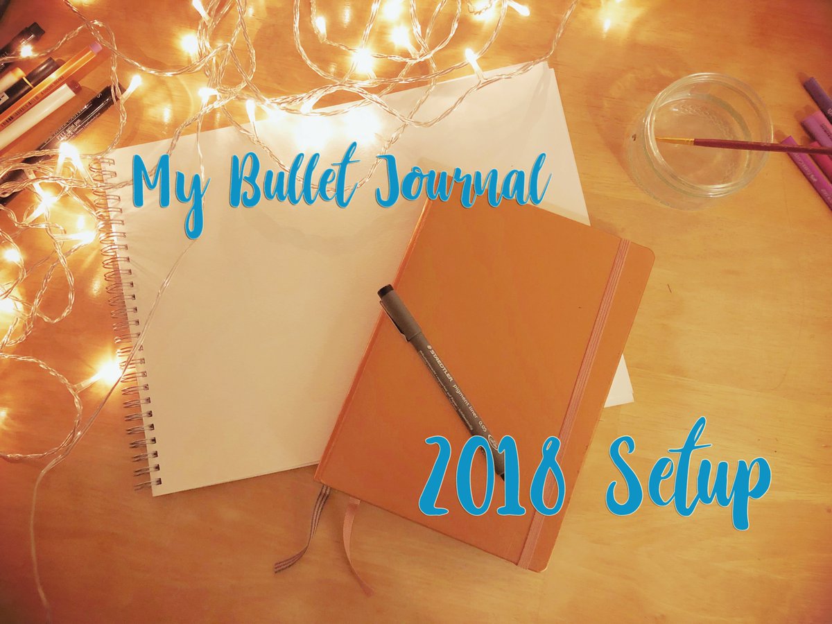 writinghideout's tweet image. ICYMI: My bullet journal 2018 setup is up! I run through all of my spreads to set up for 2018... #bulletjournal #setup2018 youtu.be/QAWD8yLDSaw