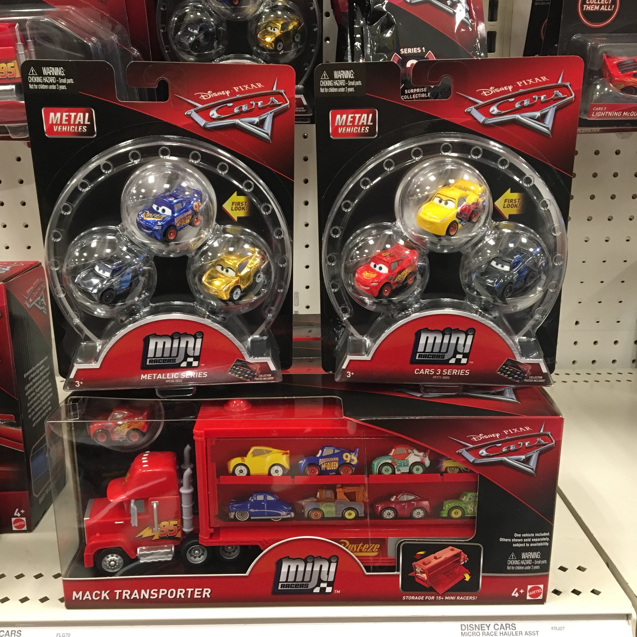 Cars Minis 3 Pack