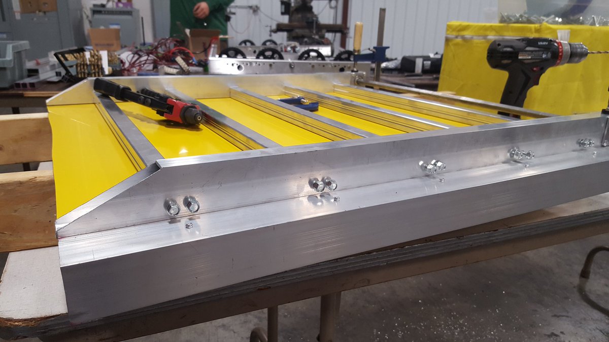 Ri3DIndiana's tweet photo. Production is really ramping up in Indiana! @SnowProblemz @RobotIn3Days how are you guys doing? #Ri3D #omgrobots https://t.co/GZo6rfZbFh