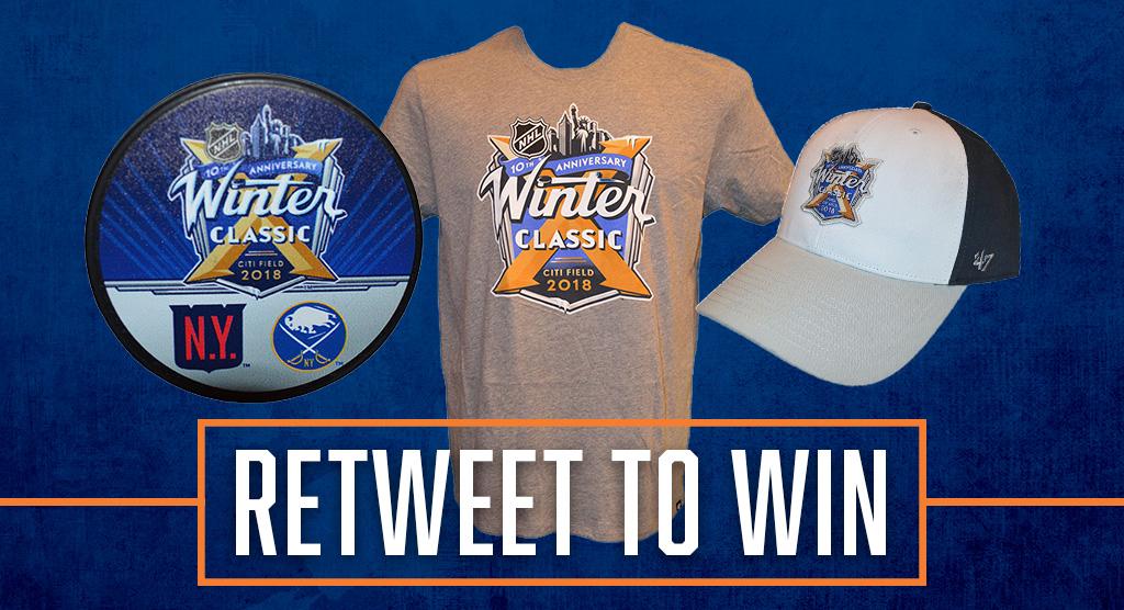 Mets's tweet photo. RT and follow @MetsTeamStore for a chance to win this #WinterClassic prize pack. Stop by the #Mets Team Store this week from 10 a.m. – 5 p.m. and take 50% off all Winter Classic items!

Rules: https://t.co/NLrEtr3V5a https://t.co/8J2DNWbaur
