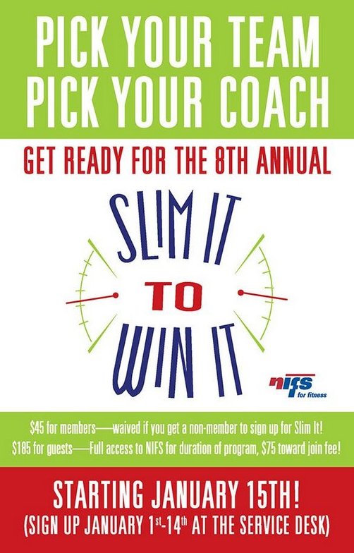 Nifs On Twitter Slim It To Win It Starts Jan 15th This 8 Nifs On Twitter Slim It To Win It Starts Jan 15th This 8