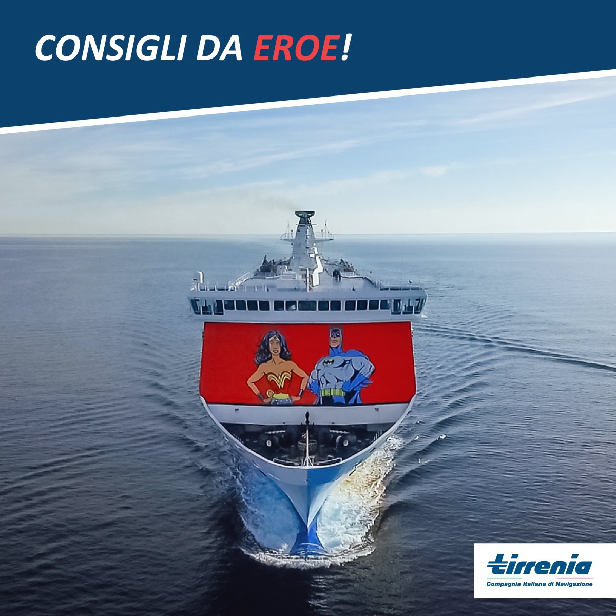 Le feste sono finite, vorreste avere la forza di un super eroe e ripartire alla grande vero? Tirrenia vi porta nelle più belle isole del Mediterraneo tutto l'anno sempre accompagnati dai nostri super eroi! 
#supertirrenia