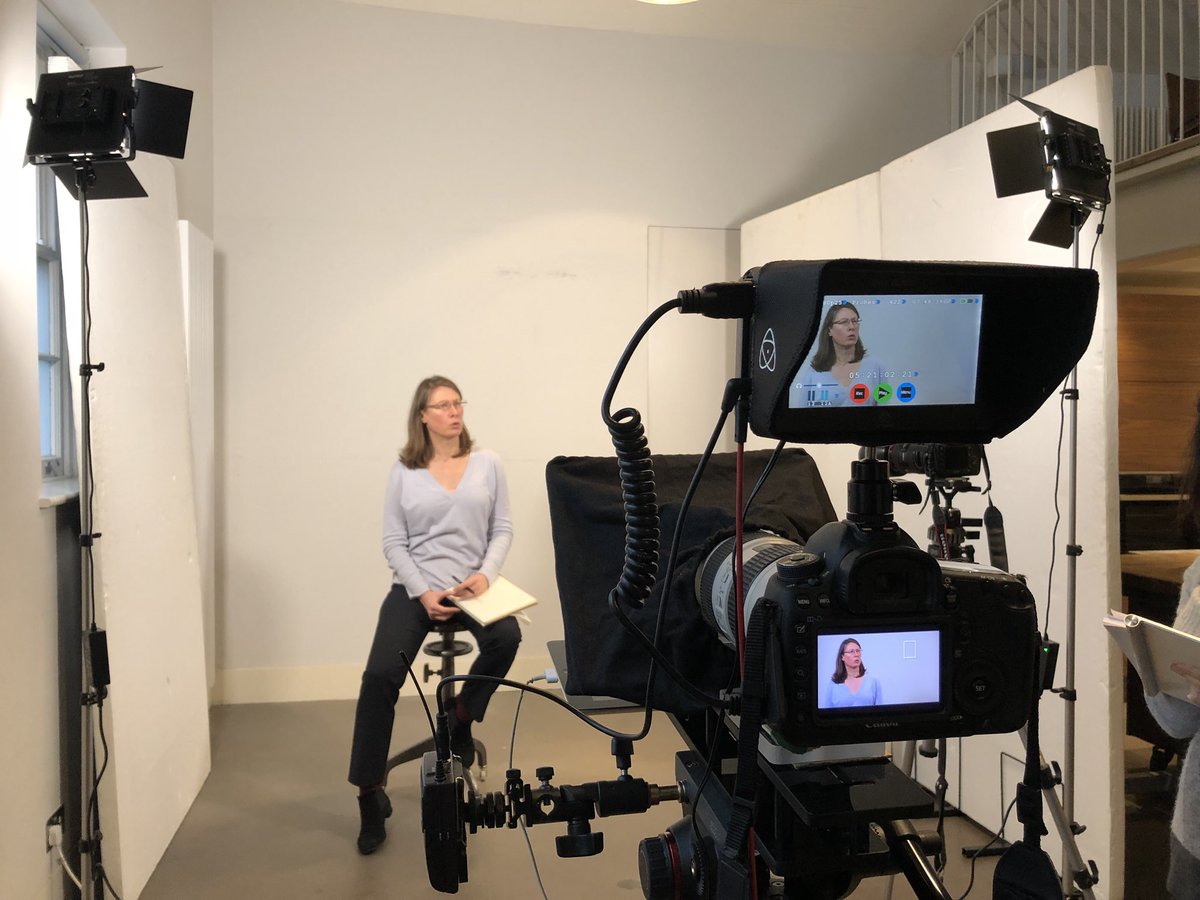 BeckenhamVideo's tweet photo. We are working on a series of films for a Climate Change Consultancy this week, 1st time filming with autocue and at a lovely studio in Oval https://t.co/6F46zm2zpZ