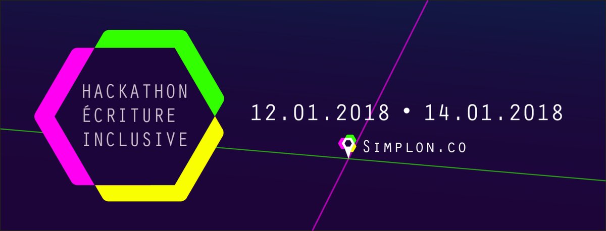 HCEfh's tweet photo. Le @HCEfh est très fier d’être partenaire du 1er hackathon @HackEcritureInc pour créer tous les outils indispensables à l’écriture inclusive, les 13-14 janvier à @simplonco #EgaCom 
↘️Information : https://t.co/ODlUrp55k0
↘️Inscription : https://t.co/2sl6ezfIjp https://t.co/rqByTEMxuf