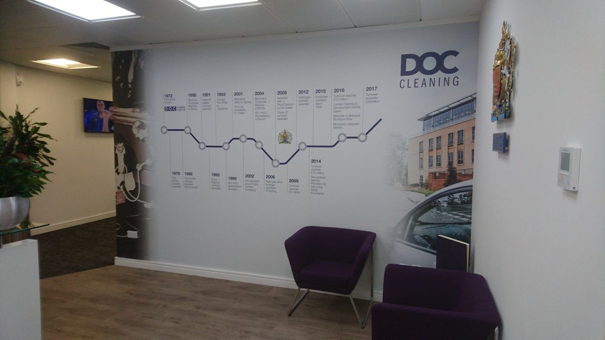 A cool installation competed <a href="/DOCCleaning/">DOC Cleaning</a> today.