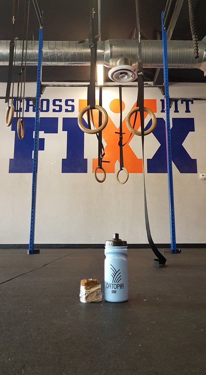JenCycling's tweet photo. Recovery taken care of this morning thanks to @Oatopia1 a protein banana flapjack and good hydration. Great to #Oatopia support for energy and recovery on the bike and also post strength sessions @crossfitfixx #StrengthTraining #cycling #recovery #flapjack https://t.co/lAlzDwygF9